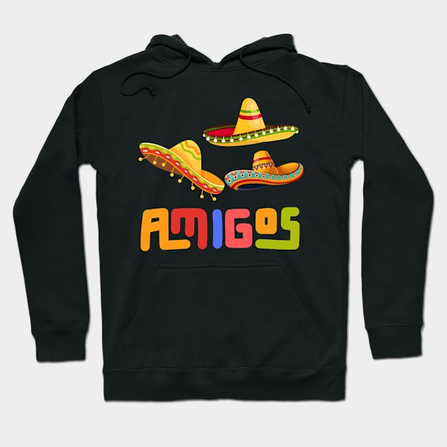 Three amigos Hoodie by smkworld